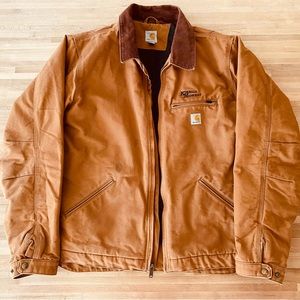 Carhartt Brown 2XL Tall Detroit Jacket